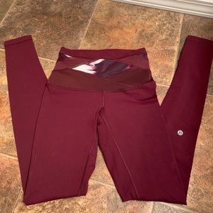 Lululemon high rise wunder under